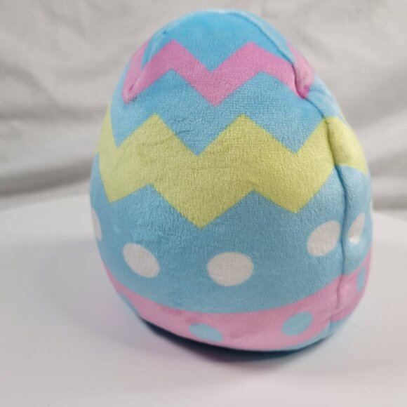 Plush Stuffed Reversible Easter Egg with White Rabbit NWT 13" - Picture 5 of 5